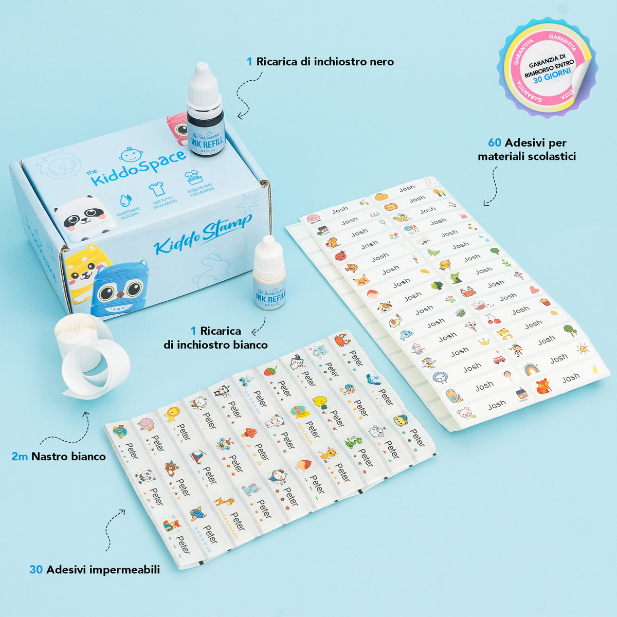 KiddoStamp 2.0 - Kit accessori – TheKiddoSpace IT