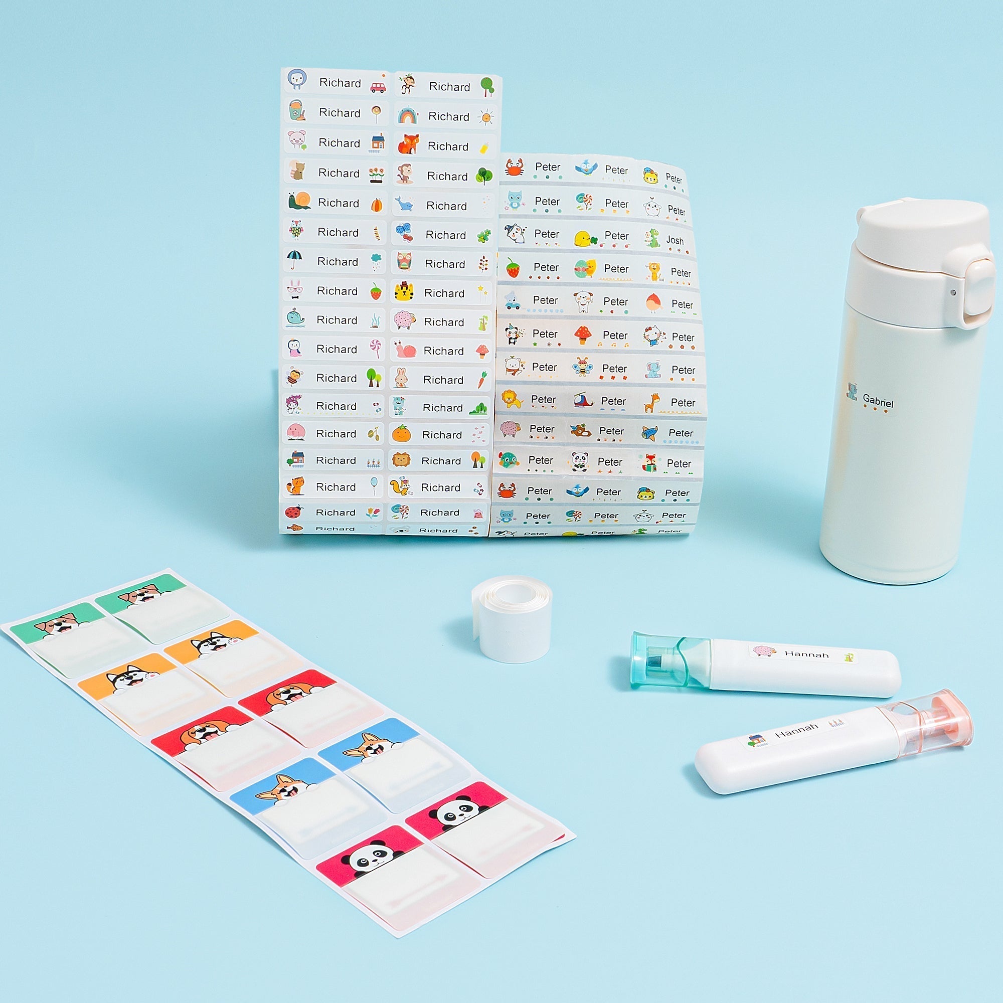 KiddoTimbro™ - Kit di Etichettatura Completo