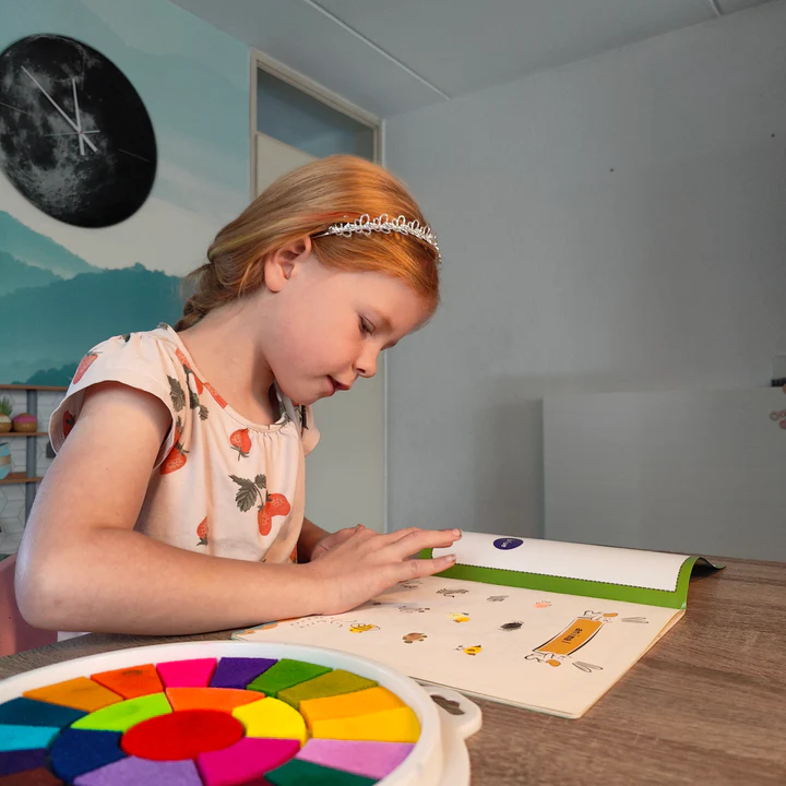 KIT DIDATTICO PITTURA dita per bambini 12/24/36 colori promuove la  creatività EUR 15,35 - PicClick IT