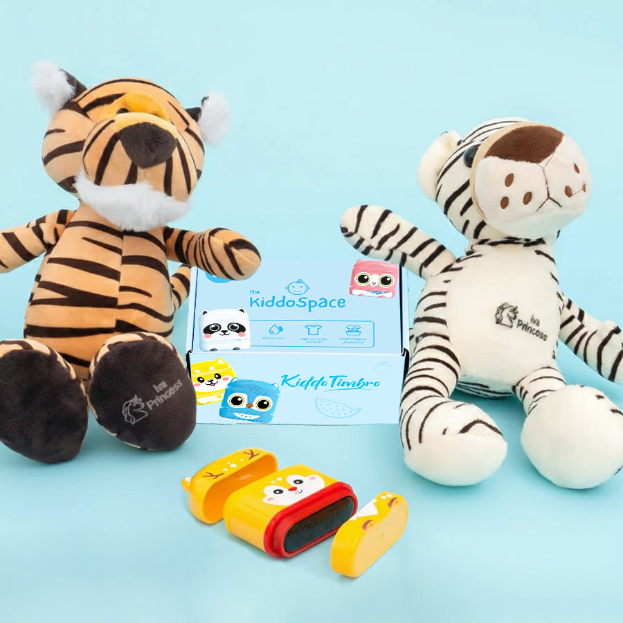 KiddoTimbro™ - Timbro Personalizzato con Nome (Edizione Natalizia 2025)