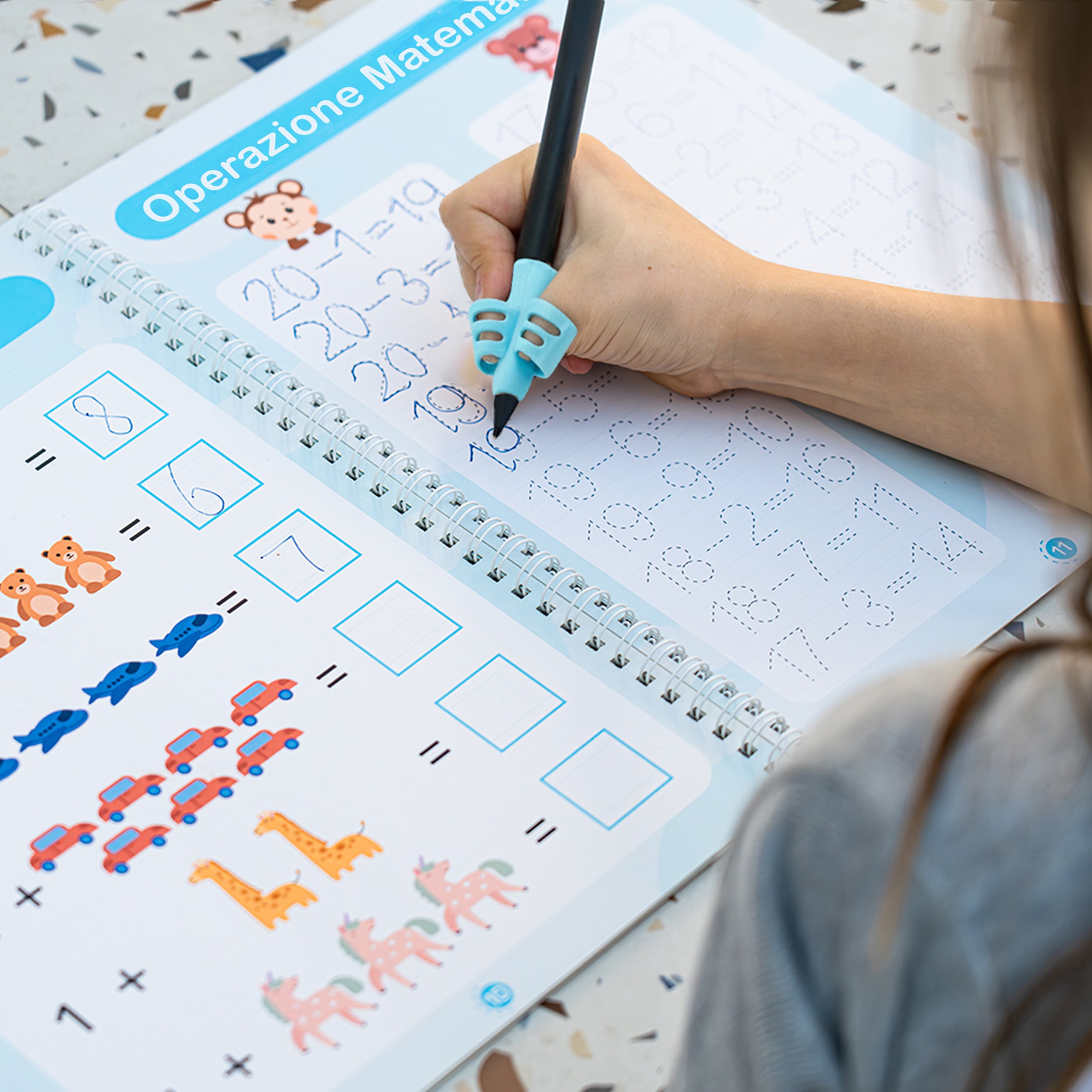 Kit per esercizi di scrittura a mano di KiddoSpace