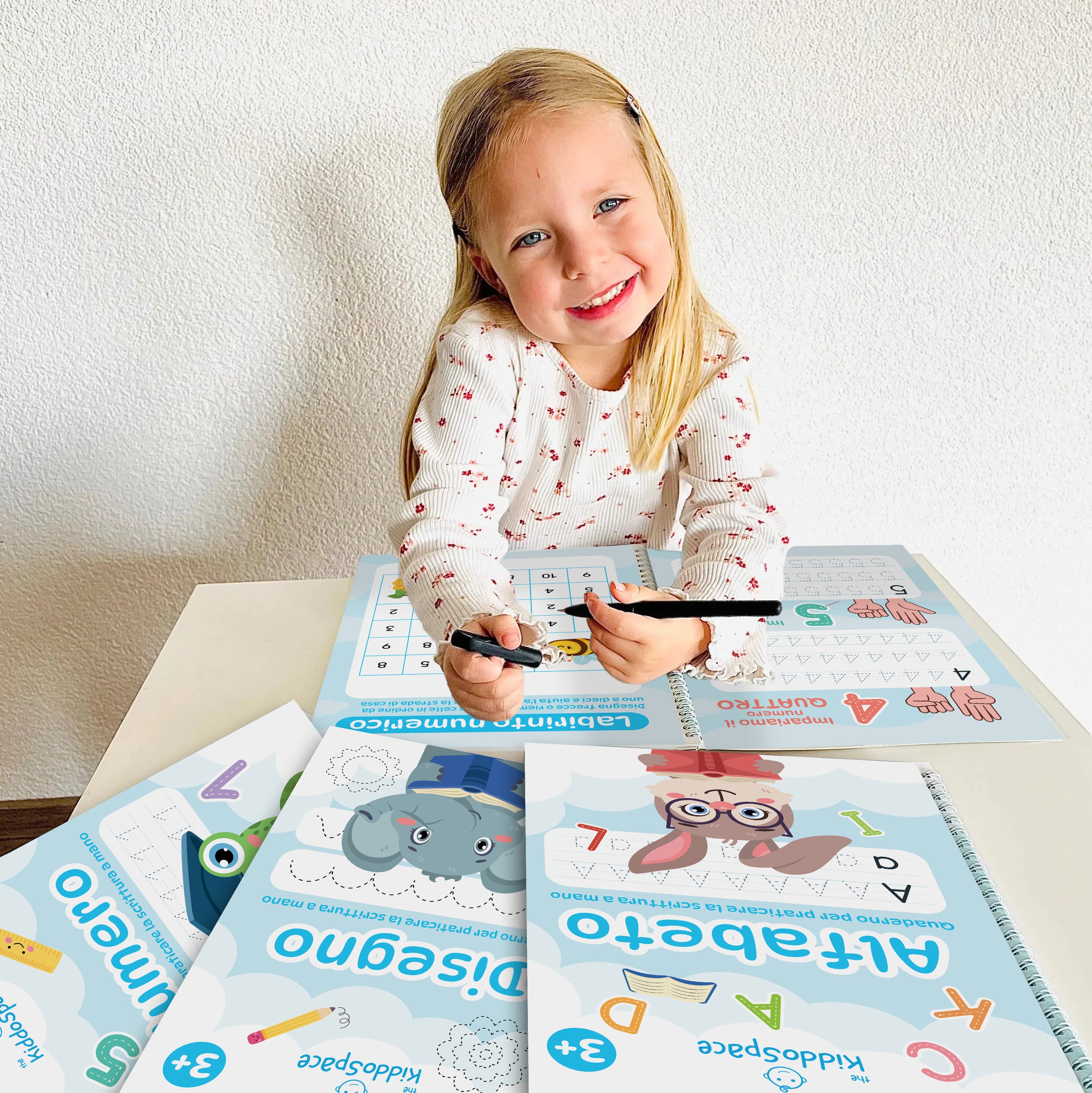 Kit per esercizi di scrittura a mano di KiddoSpace