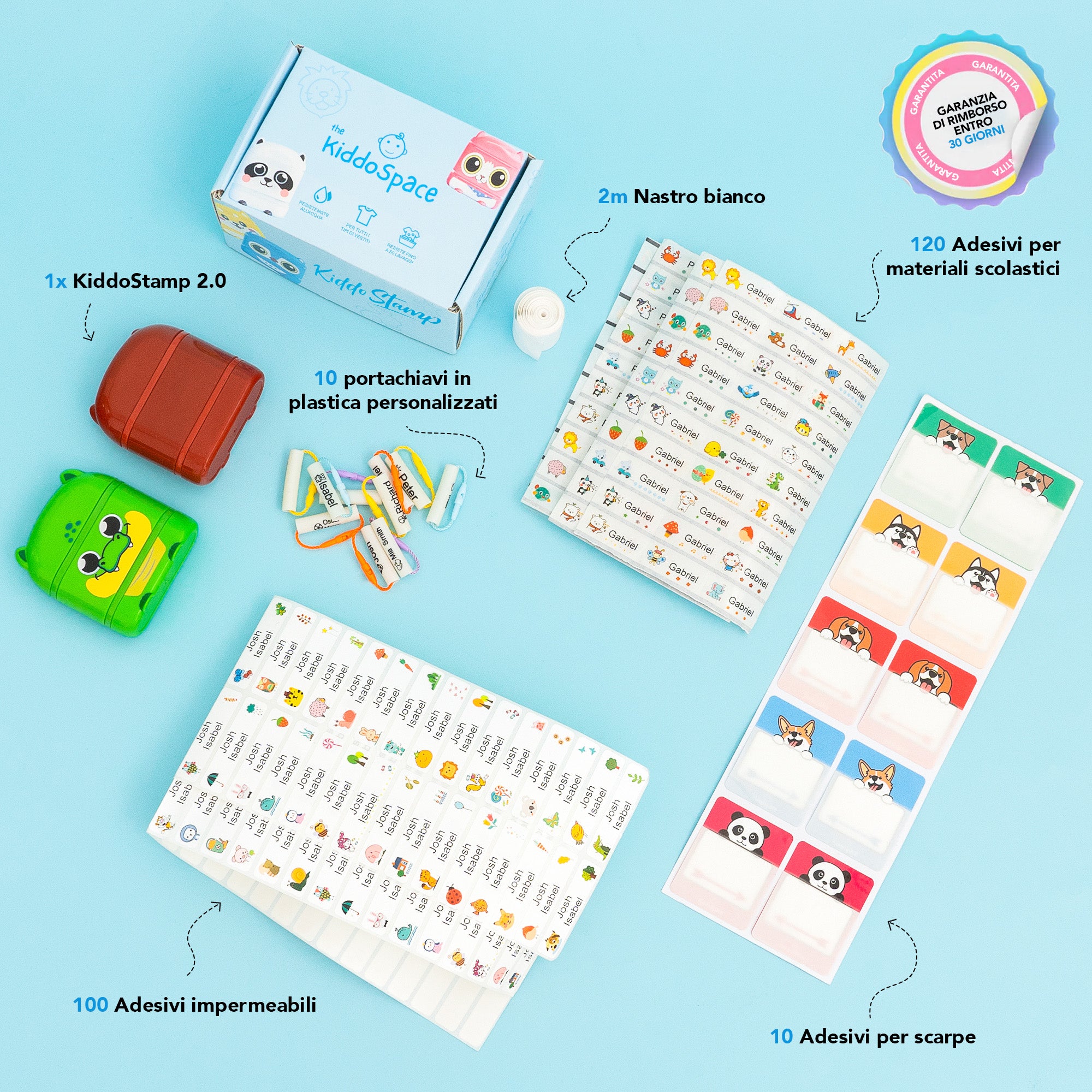 Kiddostamp – Timbro Personalizzato con Nome per Bambini – TheKiddoSpace IT