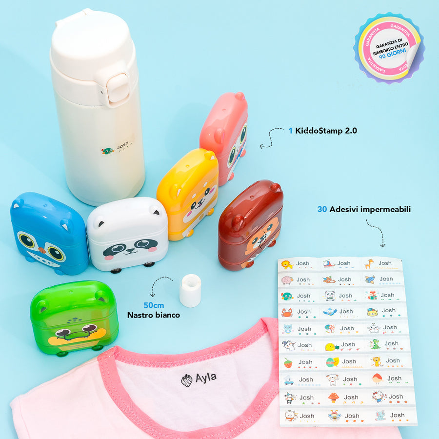 KiddoTimbro 2.0 - Kit Iniziale per timbrare