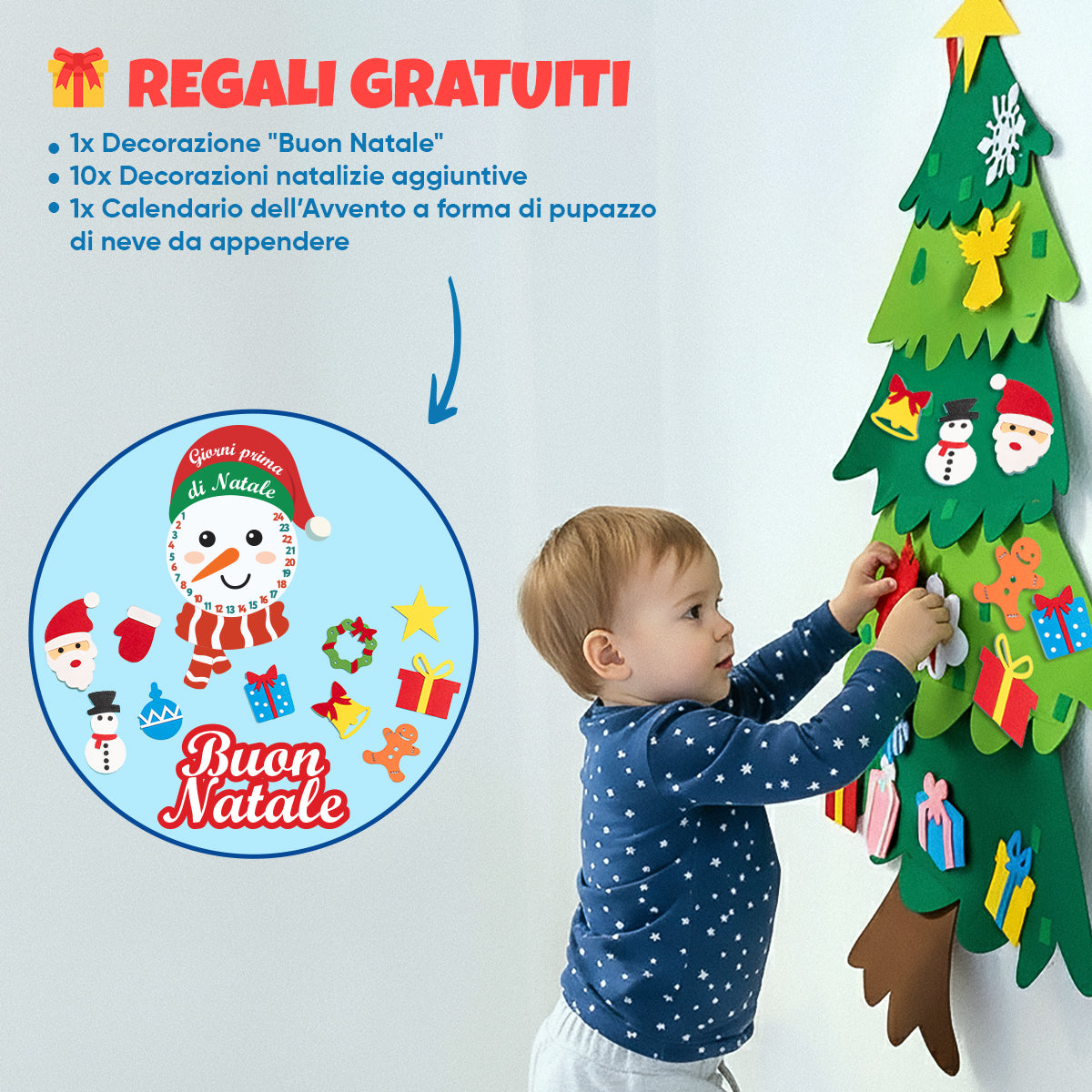Albero di Natale KiddoSpace™ per Bambini