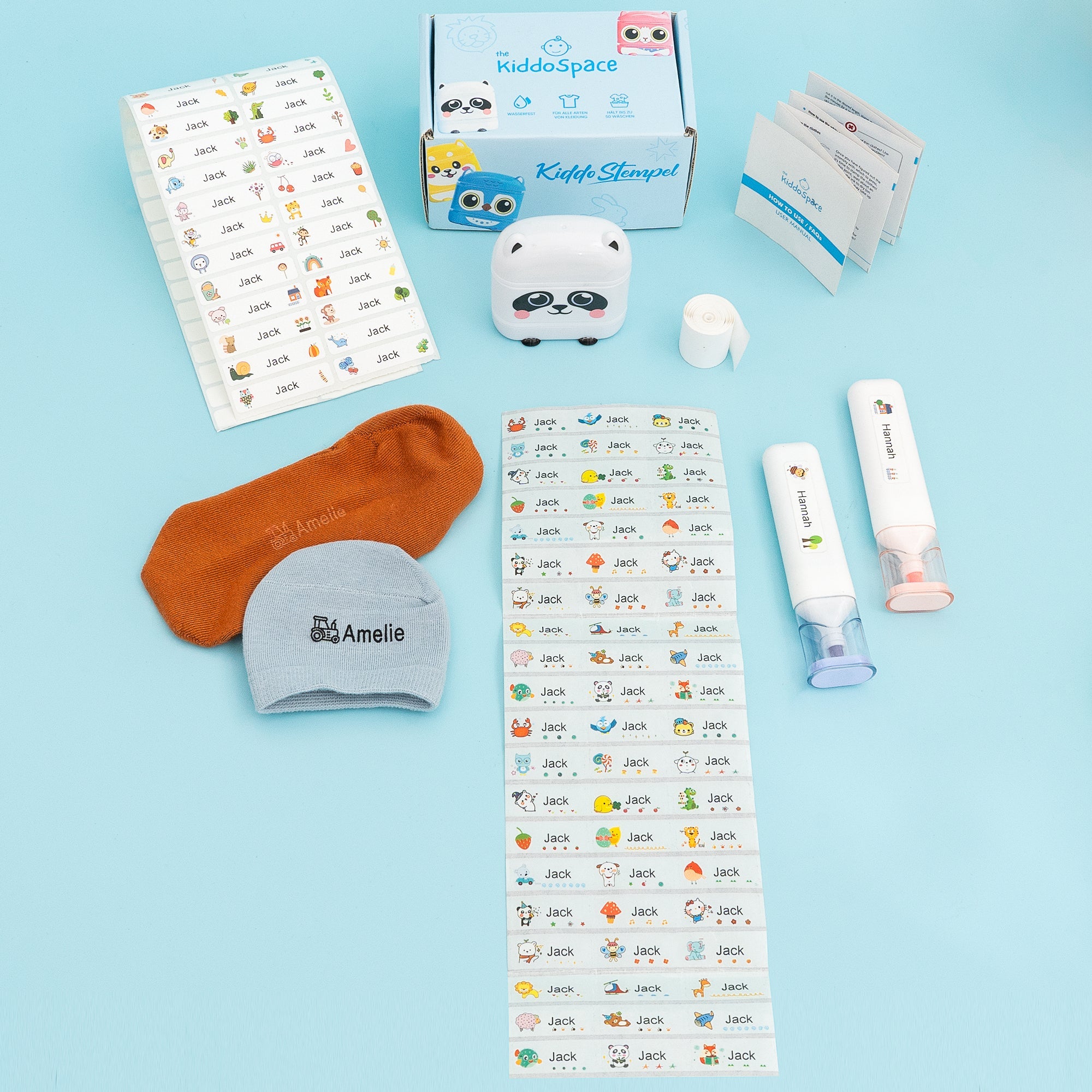 KiddoStamp 2.0 - Kit completo per timbrare